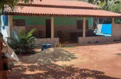 Chácara com 2 dormitórios à venda, 5000 m² por r$ 380.000 - centro - nova granada/sp