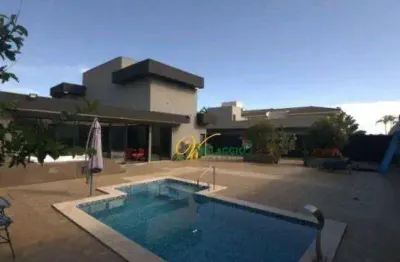 Casa com 3 dormitórios à venda, 420 m² por r$ 2.400.000,00 - condomínio recanto do lago - são josé do rio preto/sp