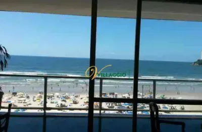 Apartamento com 5 dormitórios à venda, 290 m² por r$ 1.900.000 - centro - guarujá/sp