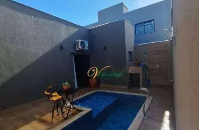 Casa com 3 dormitórios à venda, 124 m² por r$ 450.000,00 - jardim das palmeiras iii - bady bassitt/sp
