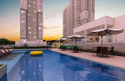 Apartamento com 2 dormitórios à venda, 50 m² por r$ 278.000,00 - residencial cidade jardim - são josé do rio preto/sp