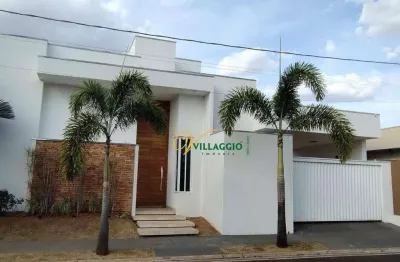 Casa com 3 dormitórios para alugar, 182 m² por r$ 6.630,00/mês - village damha 3 - são josé do rio preto/sp