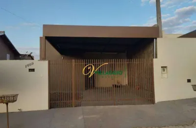 Casa com 2 dormitórios à venda, 82 m² por r$ 220.000,00 - di napoli - cedral/sp