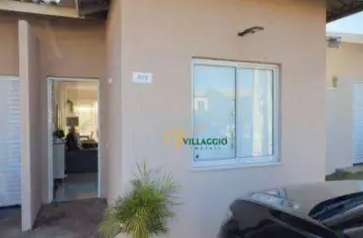 Casa com 2 dormitórios à venda, 60 m² por r$ 250.000,00 - garden rni - bady bassitt/sp