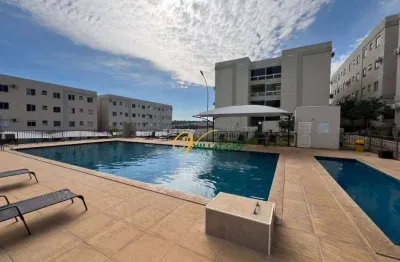 Apartamento com 2 dormitórios à venda, 40 m² por r$ 250.000 - parque rio das vertentes - são josé do rio preto/sp