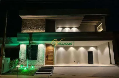 Casa com 3 dormitórios à venda, 240 m² por r$ 2.600.000 - condomínio vilage la montagne - são josé do rio preto/sp