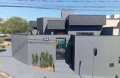 Casa com 3 dormitórios à venda, 142 m² por r$ 600.000 - residencia santa regina - são josé do rio preto/sp