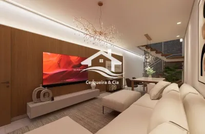 Sobrado novo com 3 dormitórios e 2 vagas de garagem no jardim santa adélia | cerqueira & cia soluções imobiliárias