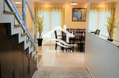 Sobrado com 3 dormitórios e 1 edícula no parque são lucas | imobiliária cerqueira & cia soluções imobiliárias