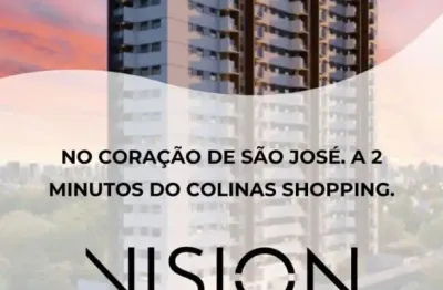 Mude agora para o vision colinas no jd esplanada , studio ou 2 dorm com suíte