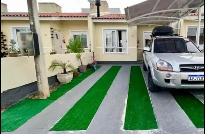 Casa em condomínio fechado com 2 quartos à venda na rua santa júlia, 55, olaria, canoas por r$ 362.000