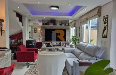 Casa em condomínio fechado com 3 quartos à venda na avenida açucena, 650, loteamento bela vista, canoas por r$ 920.000