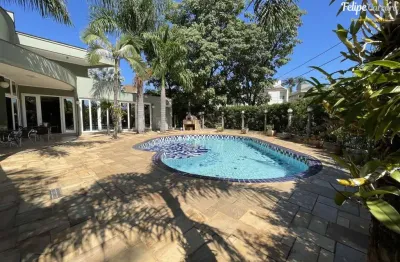 Casa em condomínio à venda em terras de piracicaba ii - 531m² - churrasqueira, ar-condicionado, closet e mais!