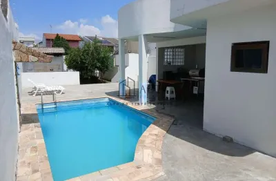 Casa com ponto comercial para locação, vila nova socorro, mogi das cruzes, sp