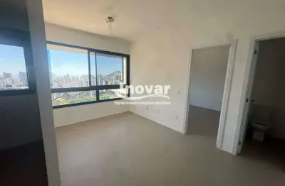 Apartamento com aproximadamente 40m² no villa da serra, suite, varanda, 01 vaga, lazer completo