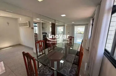 Cobertura com aproximadamente 300 m2, 04 quartos, suites, closet, sala 3 amb, hidro, 04 vagas de gar