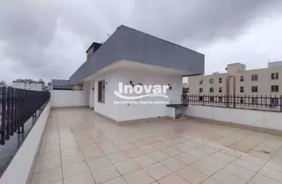 Excelente cobertura com aproximadamente 160m2 total, são 4 quartos, suite, 2 salas, 2 vagas de garag