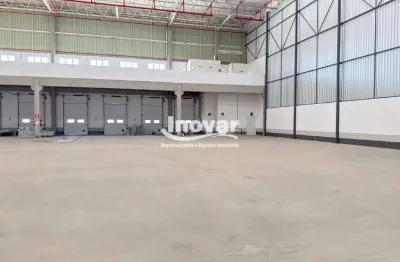 Galpão industrial e logistico novo com aproximadamente 1.125m², pe direito de 12 metros, 4 docas
