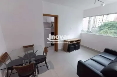 Excelente apartamento de 40m² de 01 quarto, mobiliado px diamond mall, 01 vaga de garagem,