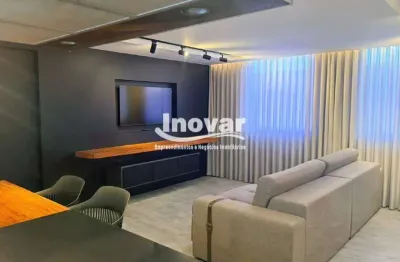 Apartamento semi mobilhado com 02 quartos e 01 vaga proximo a área hospitalar