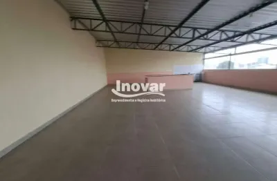 Espaço comercial amplo coberto | 144m² – localizado no 2º piso | bairro santa monica,