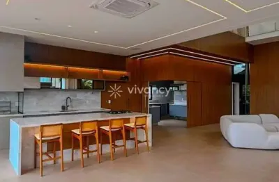 Casa de condomínio com 4 quartos, residencial e empresarial alphaville - ribeirão preto