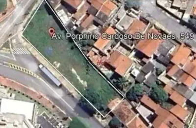 Terreno à venda na Avenida Porphirio Cardoso de Novaes, 549, Vila Ângela Marta, Campinas