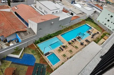 - apartamento quarto e sala com suíte e lavabo- cozinha com móveis planejados conceito aberto;  - lavabo moderno;  - área de serviço com móveis planejados;  - salas de estar e jantar integradas com a