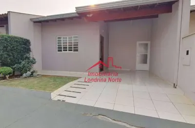 Casa com 3 dormitórios, 110 m² - venda por r$ 520.000,00 ou aluguel por r$ 3.180,00/mês - jardim império do sol - londrina/pr