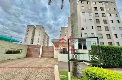 Apartamento com 3 dormitórios à venda, 55 m² por r$ 295.000,00 - conjunto habitacional santiago ii - londrina/pr
