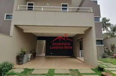 Casa com 3 dormitórios para alugar, 158 m² por r$ 4.300,00/mês - vila santana - cambé/pr