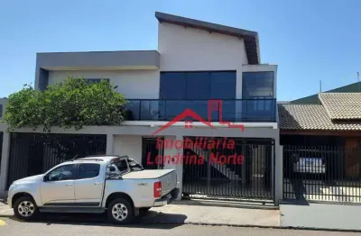 Sobrado com 3 dormitórios à venda, 252 m² por r$ 720.000 - jardim imperatriz - cambé/pr