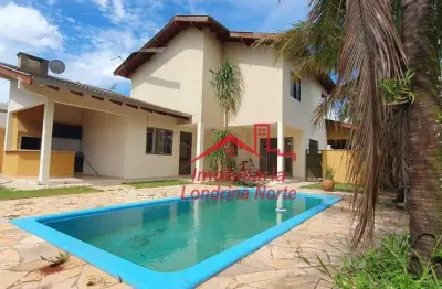 Casa com 4 dormitórios para alugar, 220 m² por r$ 7.000,00/mês - terra bonita - londrina/pr