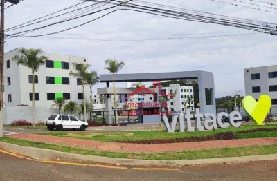 Apartamento com 2 dormitórios à venda, 47 m² por r$ 199.000 - condomínio vittace reserva -vila atalaia - cambé/pr