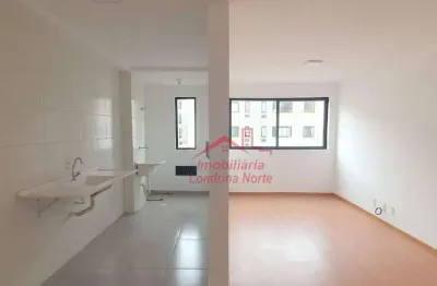 Apartamento com 2 dormitórios para alugar, 50 m² por r$ 1.115,00/mês - jardim maria celina - londrina/pr