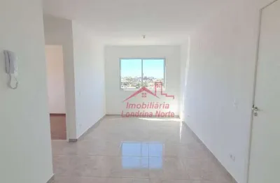 Apartamento com 2 dormitórios para alugar, 43 m² por r$ 1.080,00/mês - conjunto semiramis barros braga - londrina/pr