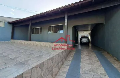 Casa com 3 dormitórios à venda, 250 m² por r$ 380.000,00 - milton gavetti - londrina/pr