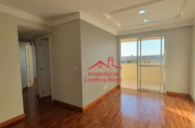 Apartamento com 3 dormitórios para alugar, 76 m² por r$2700,00/mês - gleba fazenda palhano - londrina/pr