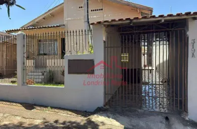 Casa com 2 dormitórios para alugar, 50 m² por r$ 1.200,00/mês - bancários - londrina/pr