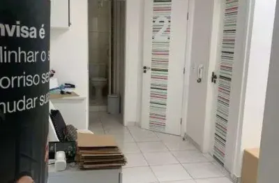 Sala comercial - consultório para venda 76 metros ar condicionado banheiro 1 vaga jardim do mar sbc