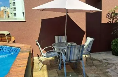 Linda cobertura com piscina no centro de são bernardo do campo sp