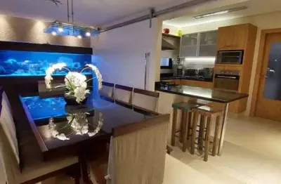 Duplex para venda possui 260 metros quadrados com 3 suítes 6 vagas vila caminho do mar