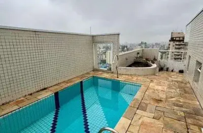Cobertura a venda 260 metros 4 suítes 3 vagas com piscina centro - são bernardo do campo - sp