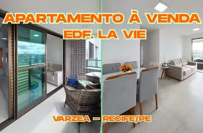 Apartamento à venda no la vie na várzea-recife/pe | 2 quartos | 1 suite | 1 wc | 1 vaga | 55m²