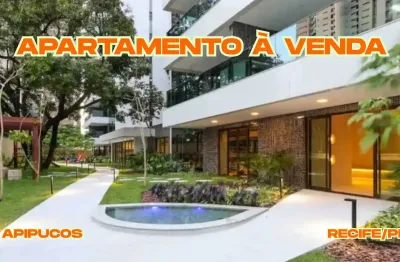 Apartamento à venda no terrazza apipucos-recife/pe | 3 quartos | 1 suite | 1 wc | 1 vaga | 139m²