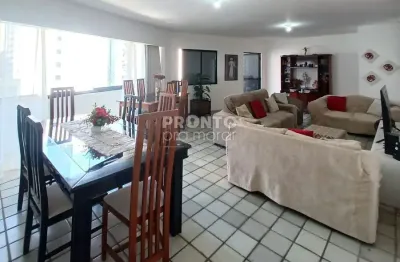 Apartamento amplo e iluminado em boa viagem  | 157,53m² | varanda integrada | 3 quartos (1 suíte)