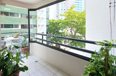 Apartamento com varanda integrada à venda em boa viagem | 98,20m² | 3 quartos (1 suíte) | 2 vagas cobertas