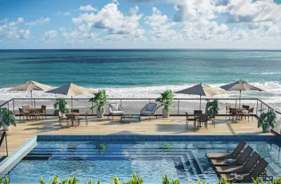 Beira mar  em porto de galinhas - studio vista mar em construção