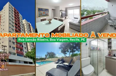 Apartamento à venda em boa viagem-recife/pe| 3 quartos | 1 suite | 1 wc | 2 vagas | 93m²