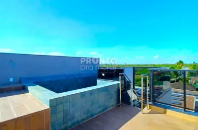 Cobertura duplex com piscina privativa – 1 quarto – muro alto